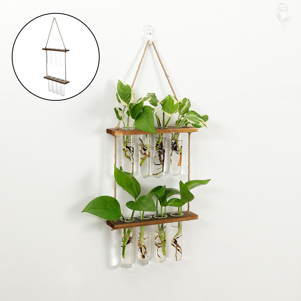Wandbehängendes Terrarium-Blumenglas-Pflanzgefäß für den Pflanzen-Garten