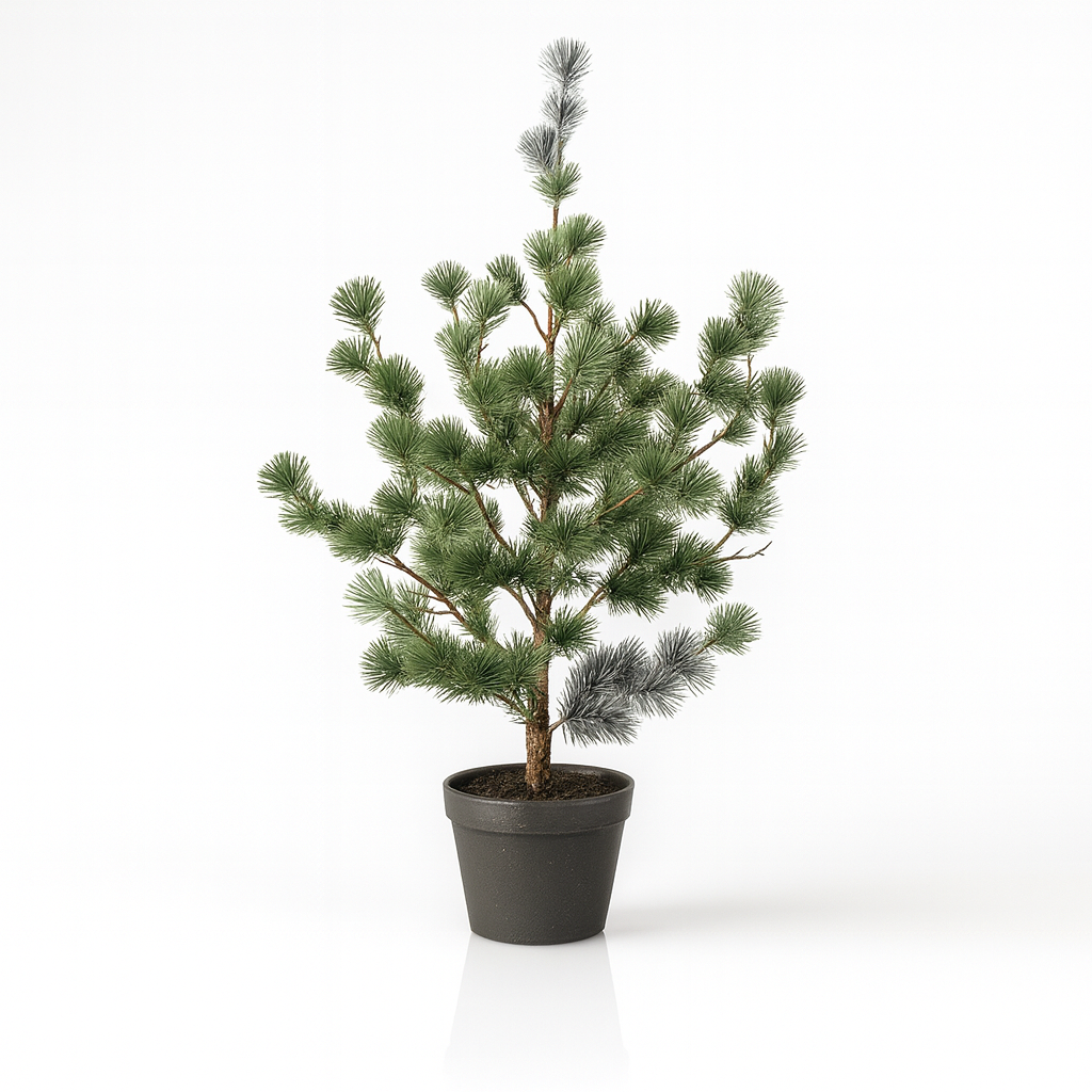 kunstpflanze 80 cm Kiefer (Cedar Pine) 80 cm – Kunstpflanze im Topf – Nyumba Shop -> Nyumba  Flowers
