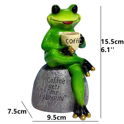 Frosch-Gartenornament Dekoratives Ornament Kreativ Niedlich