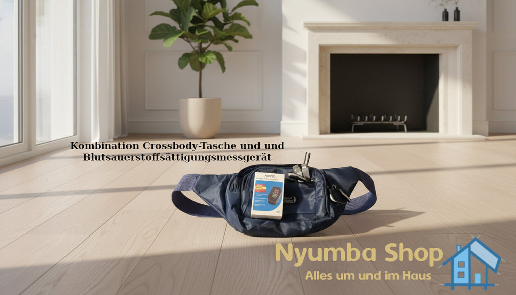 Tasche mit Blutsauerstoffmessgerät
