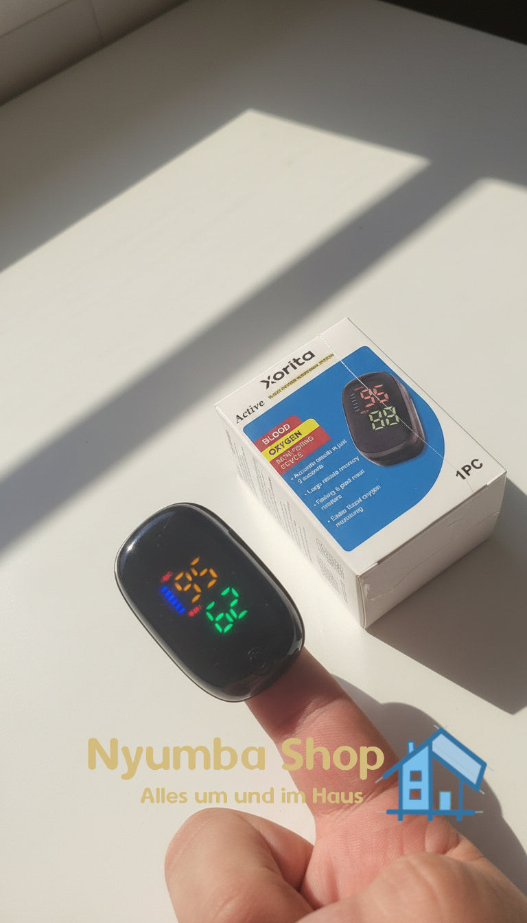 Tasche mit Blutsauerstoffmessgerät