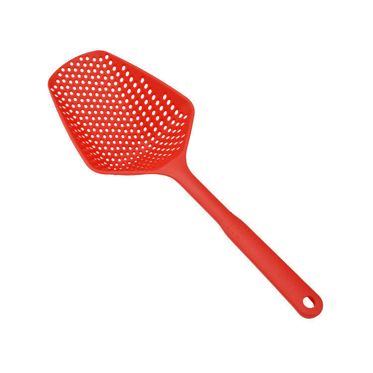 Nylon-Sieb, große Schaufel, Küchensieb, Küchenutensilien, Löffel, Schaufel, Suppenlöffel, Filter, Kochutensilien, Küchenzubehör für zu Hause