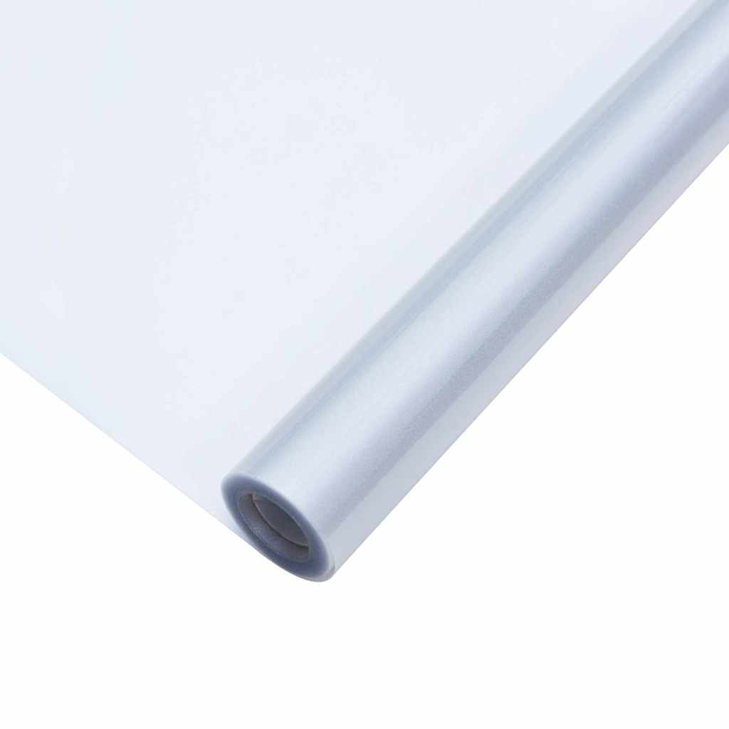 Statische Fensterfolie Frostiges Grau 90 X 1000 Cm Pvc