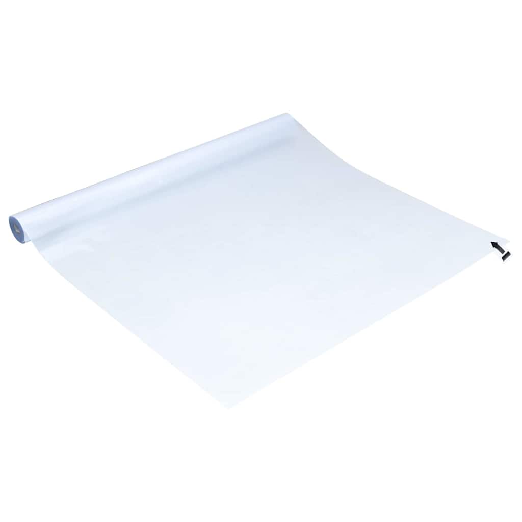 Statische Fensterfolie Frostiges Grau 90 X 1000 Cm Pvc