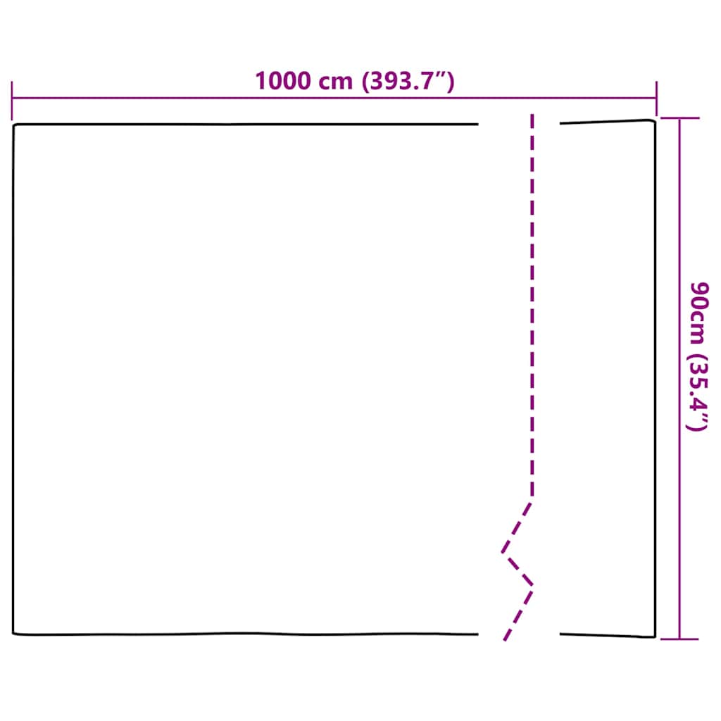 Statische Fensterfolie Frostiges Grau 90 X 1000 Cm Pvc