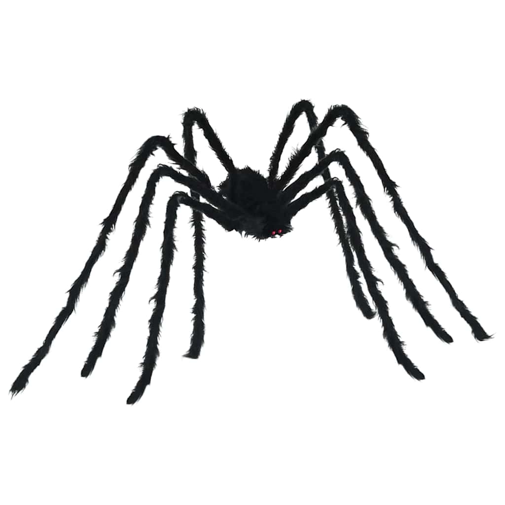 Halloween-Spinnendekoration Mit Netzen 2 Stk. Schwarz Und Weiß
