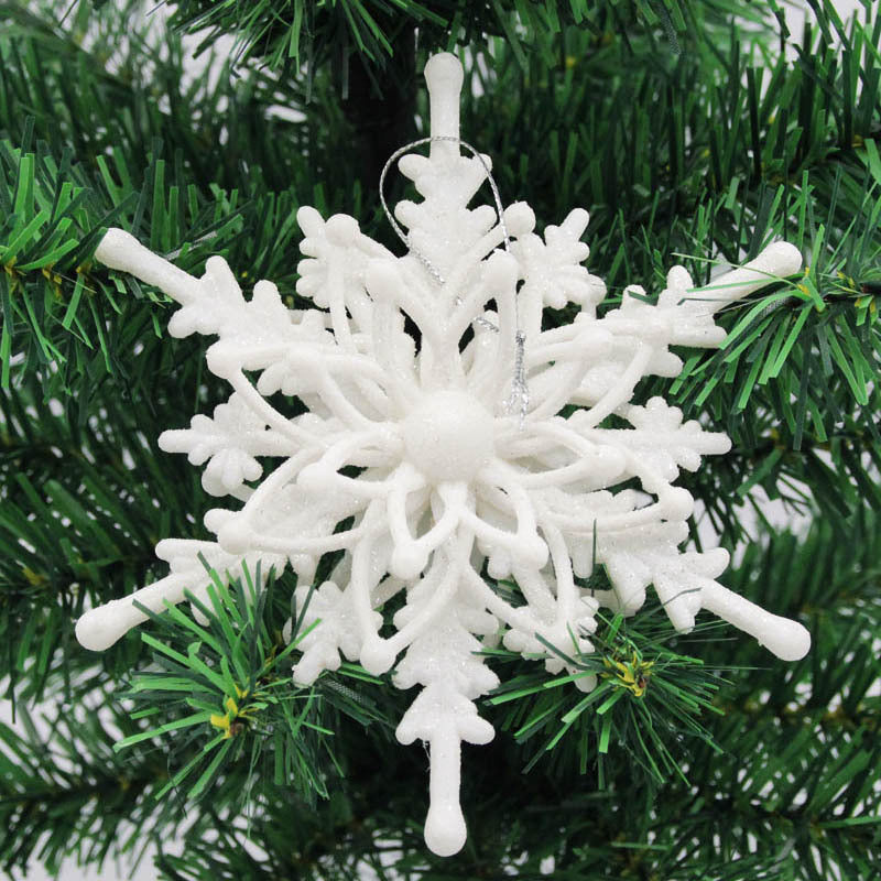 Weihnachtsdekoration Schneeflocke Weihnachtsbaum Anhänger