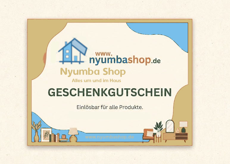 Nyumba Shop Gutschein
