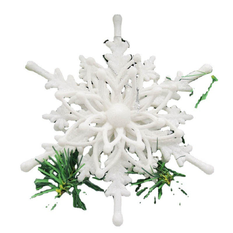 Weihnachtsdekoration Schneeflocke Weihnachtsbaum Anhänger