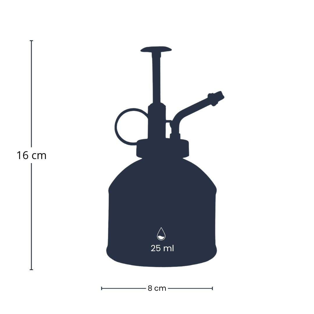 Pflanzensprühflasche – Grün – Glas – 0,25 Liter