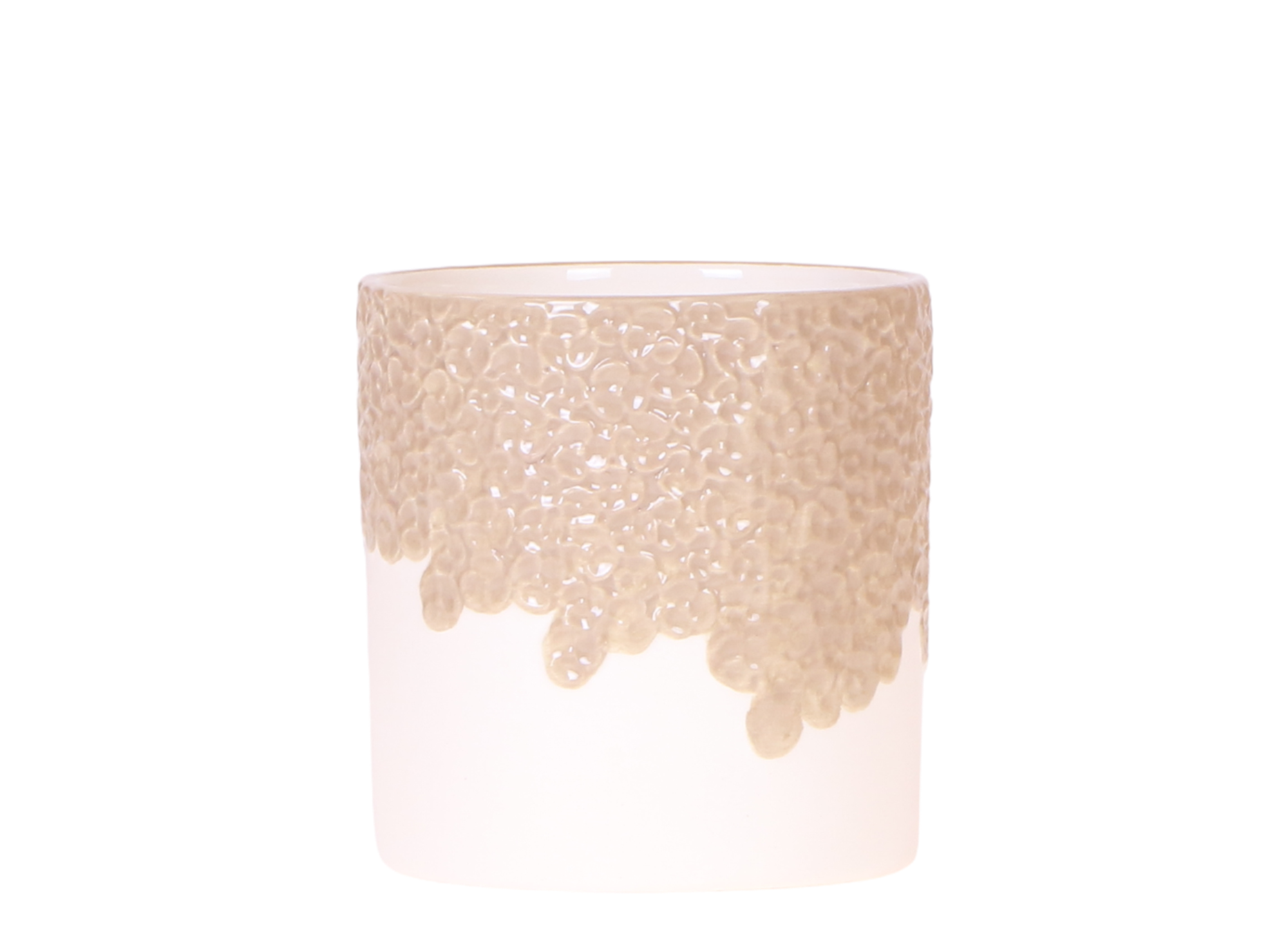 Bloom Ziertopf Sand - Ø9cm