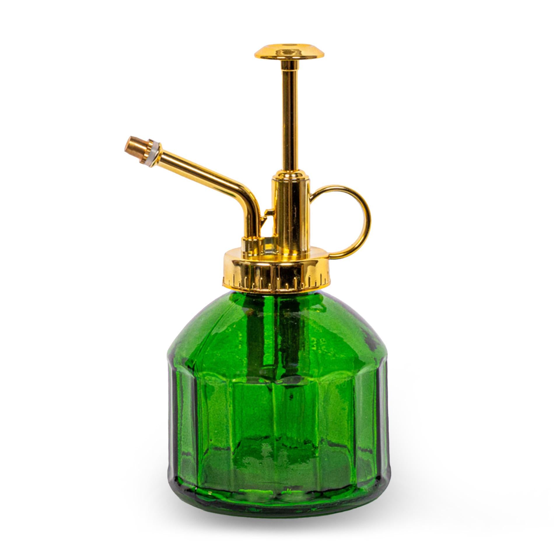 Pflanzensprühflasche – Grün – Glas – 0,25 Liter