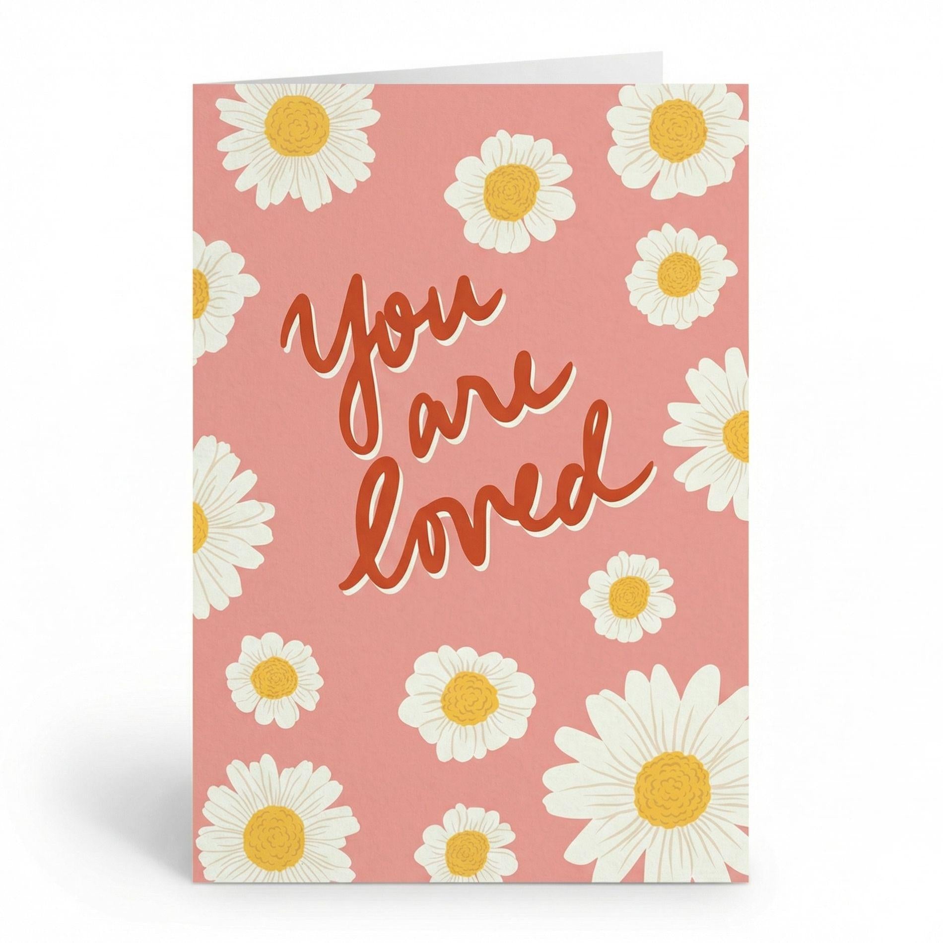 Grußkarte "You are Loved" - A6 Klappkarte - Mit persönlicher Nachricht