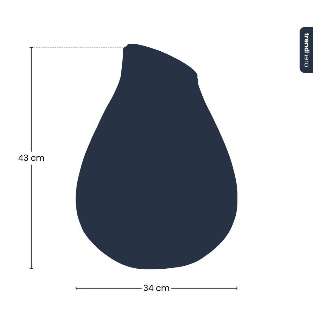 Terrarienflasche mit Korkverschluss – Drop XXL – Ø 34 cm ↑ 43 cm