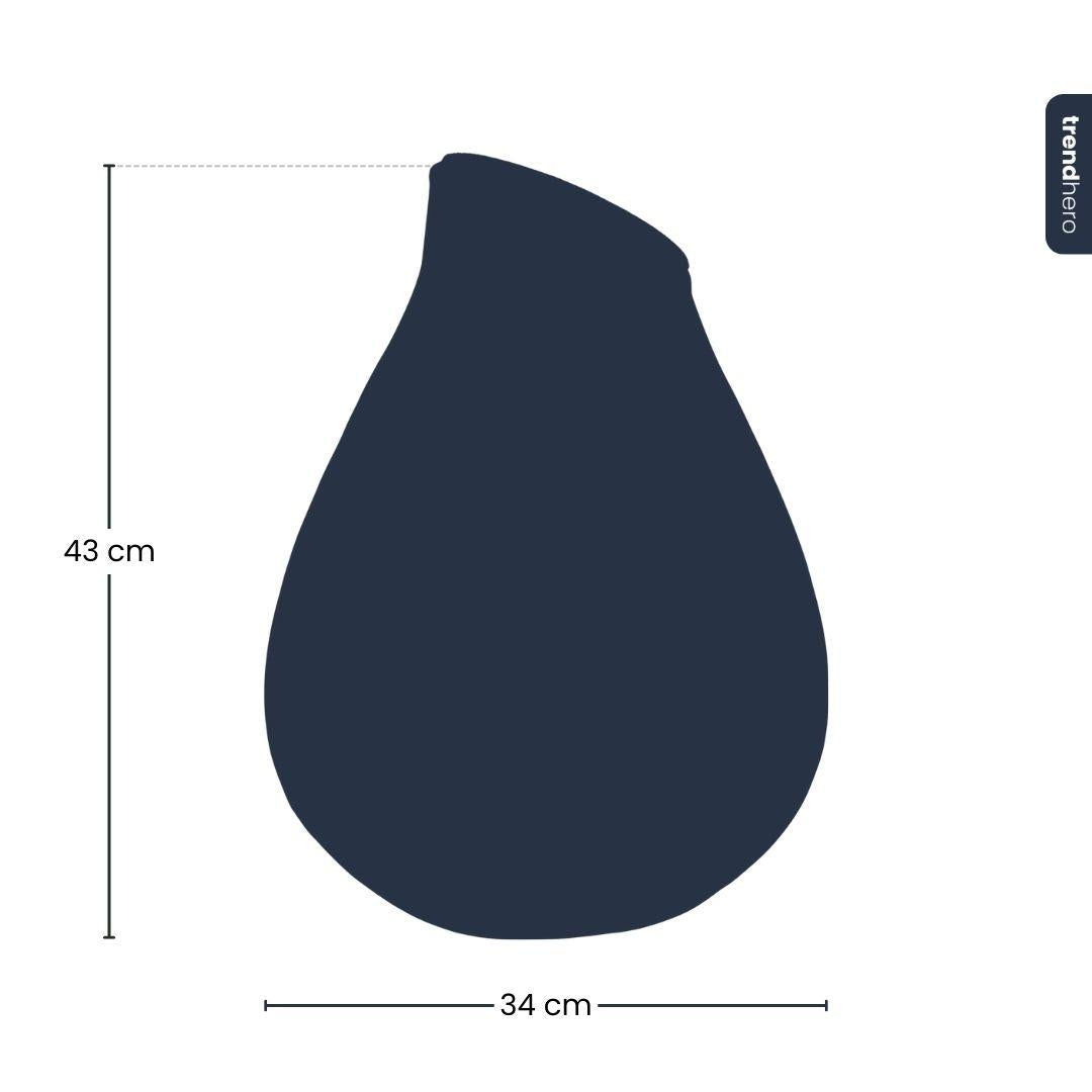 Terrarienflasche mit Korkverschluss – Drop XXL – Ø 34 cm ↑ 43 cm