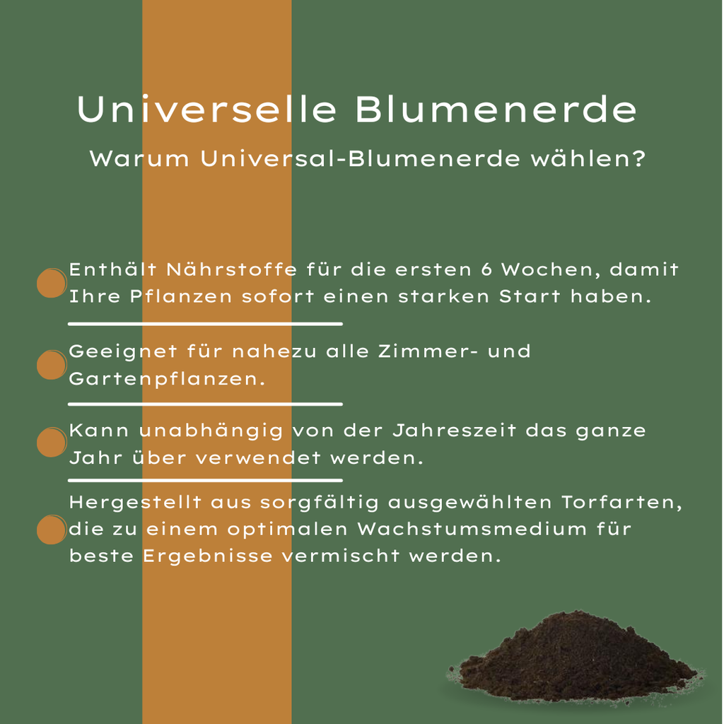 Universelle Blumenerde 30 Liter kaufen – für Zimmer- und Gartenpflanzen