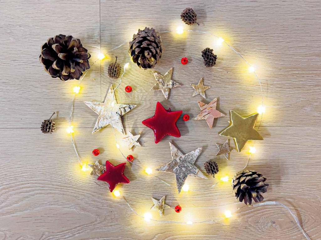 Weihnachts-Terrarium-Dekorationspaket