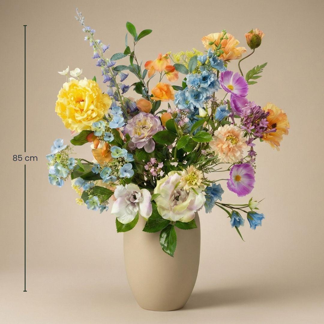 Kunstblumenstrauß - Soft Spring Deluxe - Real Touch - 18 Stiele - ↑ 85 cm
