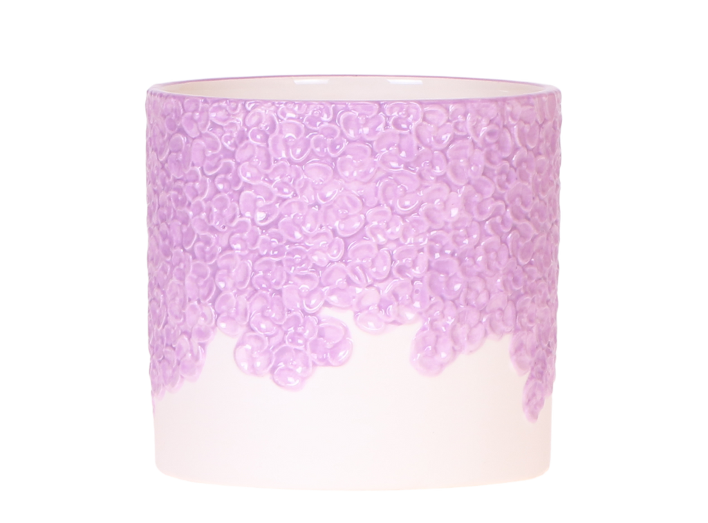 Blumen-Vase – Lila – Ø 12 cm