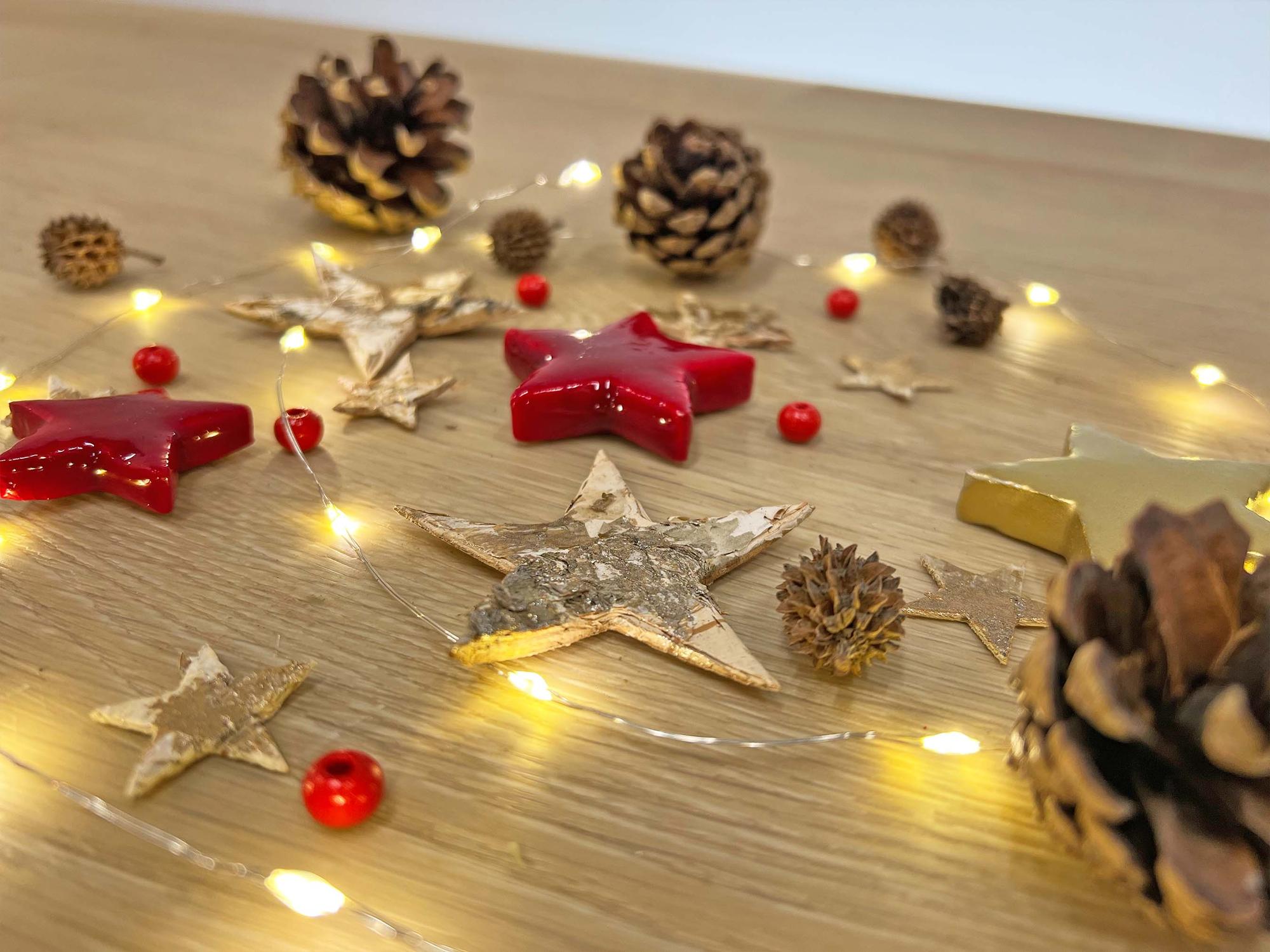 Weihnachts-Terrarium-Dekorationspaket