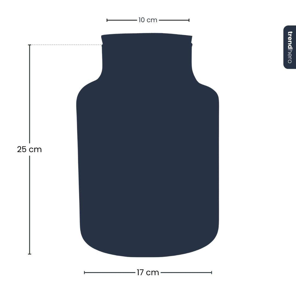 Frosty Christmas Terrarium – Pflanzen-Terrarium  DIY-Set Christmas –  –  Ø 17 cm ↑ 25 cm