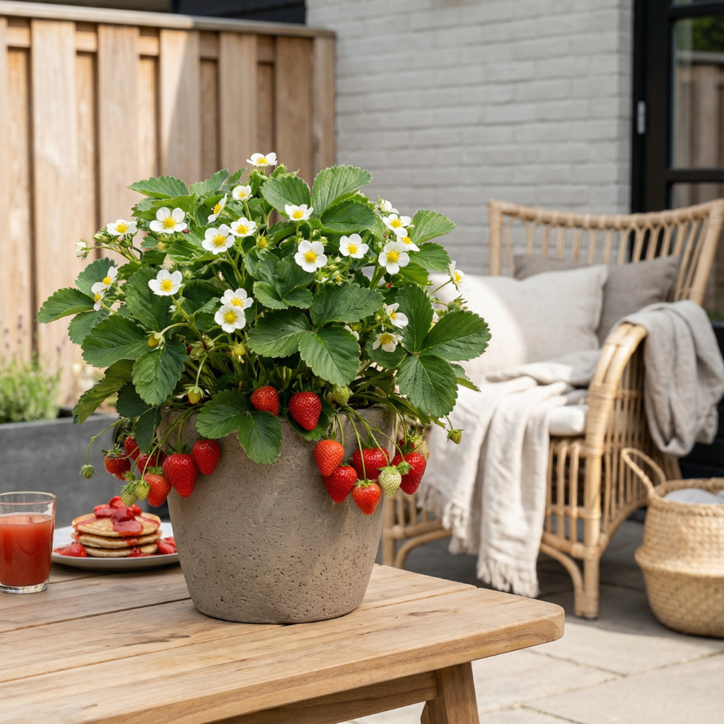 Erdbeeren, 12 x 6er-Pack (Fragaria), 100 % biologisch