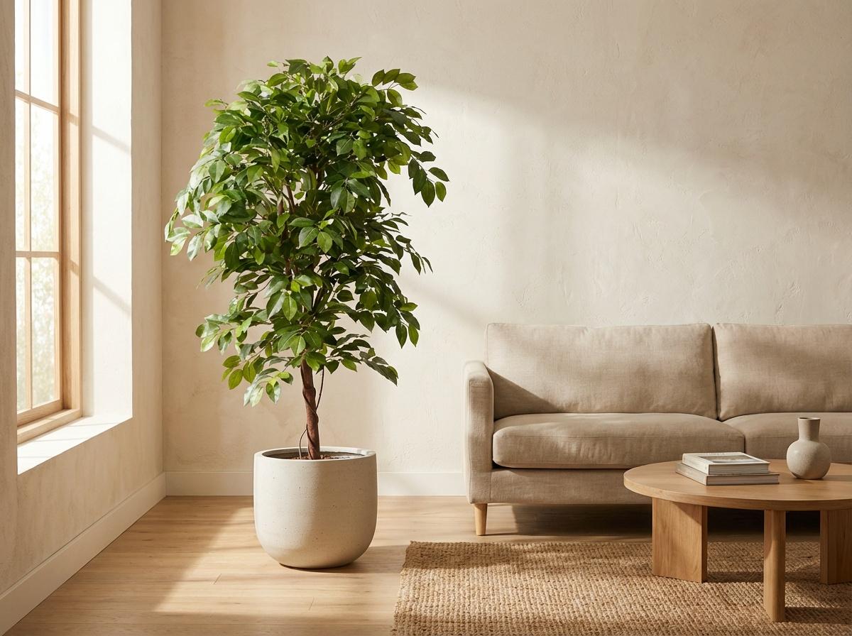 Ficus Deluxe Vine Kunstbaum – 140 cm – Kunstpflanze