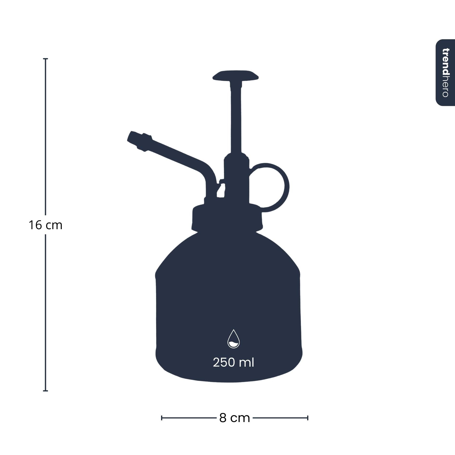 Pflanzenzerstäuber aus grünem Glas – 0,25 Liter