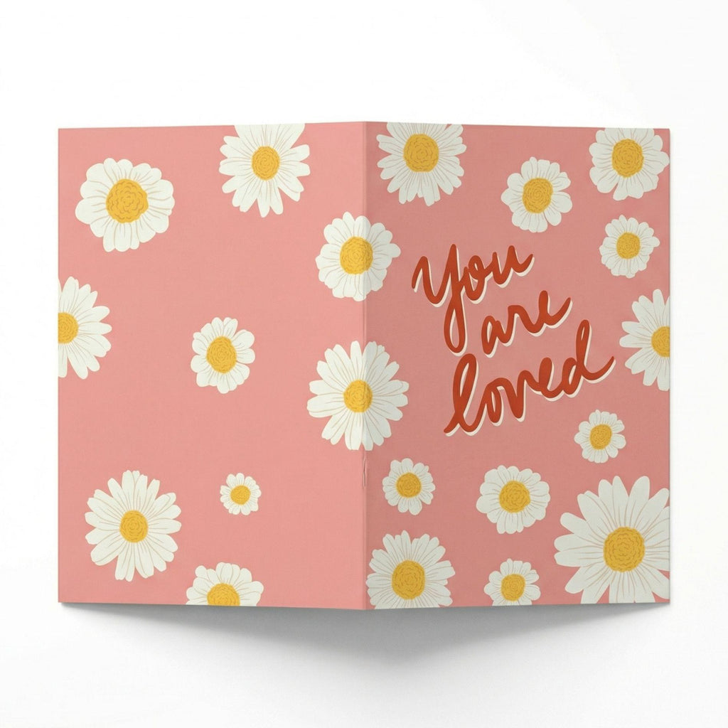 Grußkarte "You are Loved" - A6 Klappkarte - Mit persönlicher Nachricht