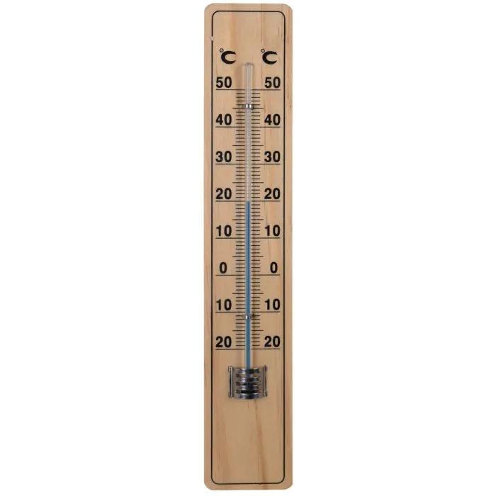 Hendrik Jan Außen-Thermometer Buche 20 cm