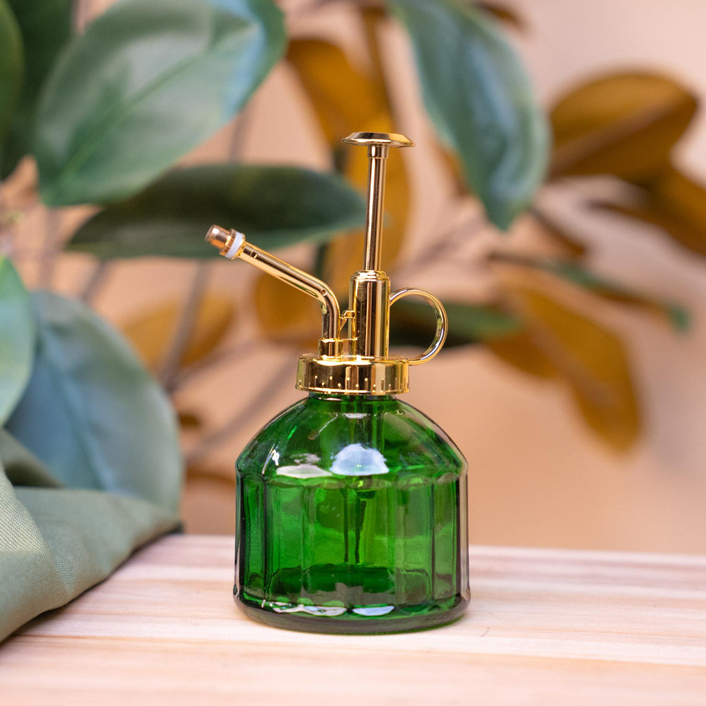 Pflanzenzerstäuber aus grünem Glas – 0,25 Liter