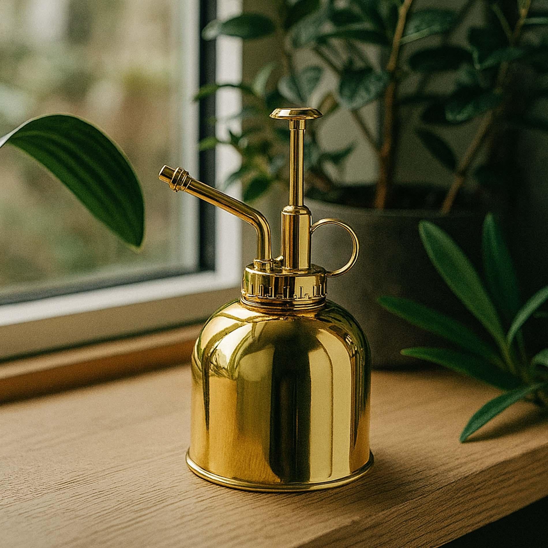 Pflanzenspritze – Gold – Edelstahl (RVS) – 300 ml